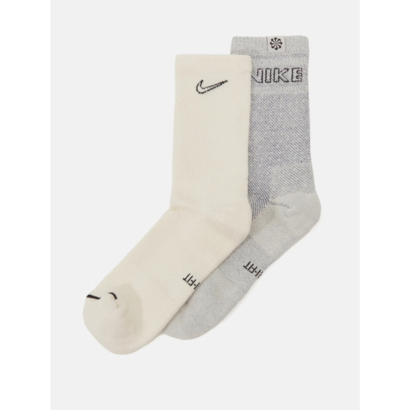 Nike Everyday Plus Undyed Cushioned Crew Socks 2pk - Men 12-15 - Picture 6 of 7